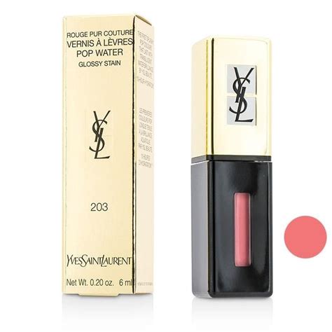 YSL Eau de Corail (203) Glossy Stain Pop Water Product Info